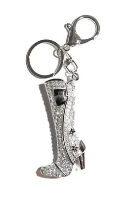 porte-cle chaussure botte multicolore