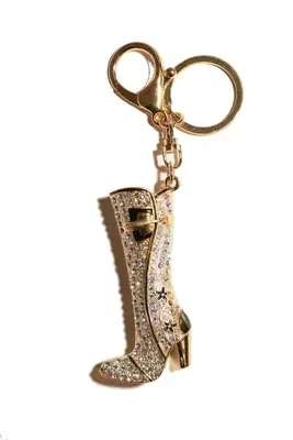 porte-cle chaussure botte multicolore
