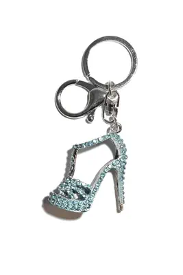 porte-cle escarpin multicolore