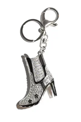 porte-cle chaussure multicolore