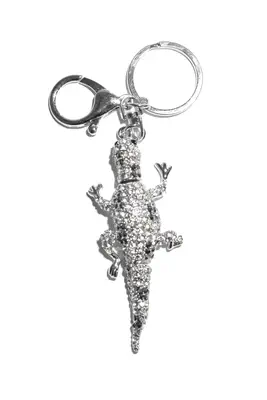 porte-cle crocodile multicolore