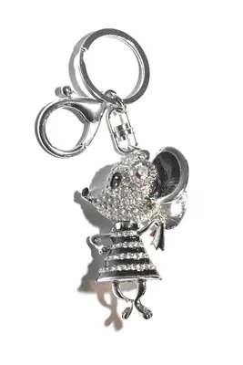 porte-cle souris multicolore