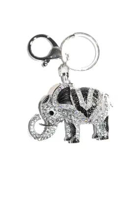 porte-cle elephant multicolore