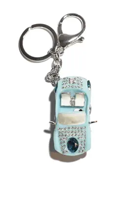 porte-cle voiture multicolore