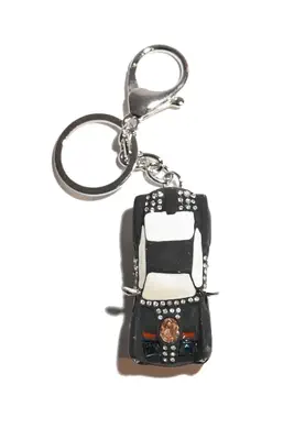 porte-cle voiture multicolore