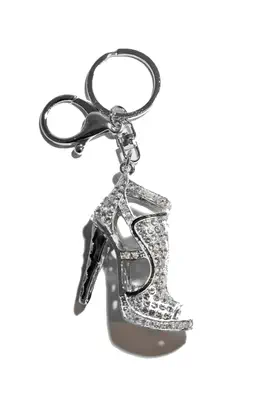 porte-cle escarpin multicolore