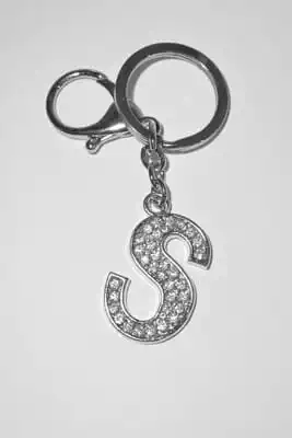 porte-cle lettre S Argent