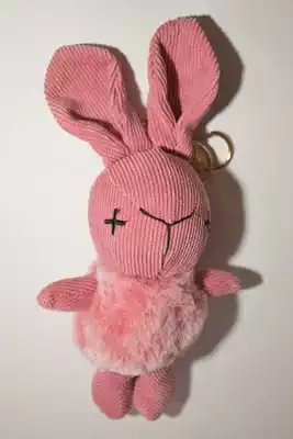nounours lapin multicolore