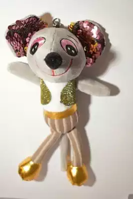 nounours souris multicolore