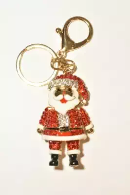 porte-cle Père Noël multicolore