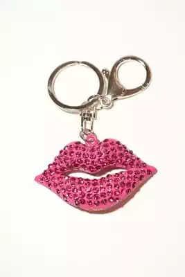 porte-cle levres multicolore