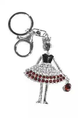 porte-cle princesse multicolore