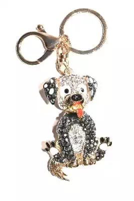 porte-cle chien multicolore