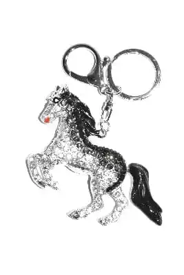 porte-cle cheval multicolore