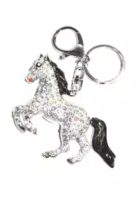 porte-cle cheval multicolore