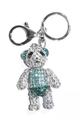 porte-cle panda multicolore