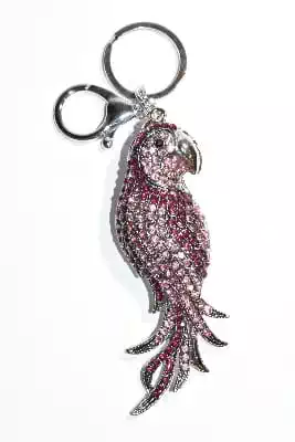 porte-cle perroquet multicolore