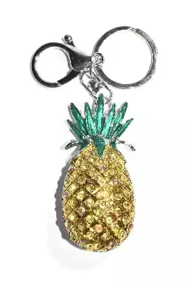 porte-cle ananas multicolore