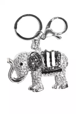 porte-cle éléphant multicolore