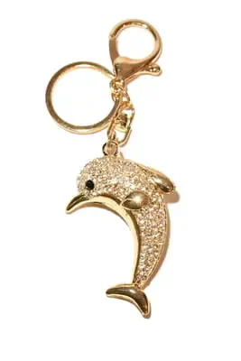porte-cle dauphin multicolore