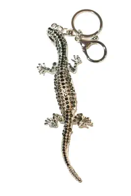porte-cle salamandre multicolore