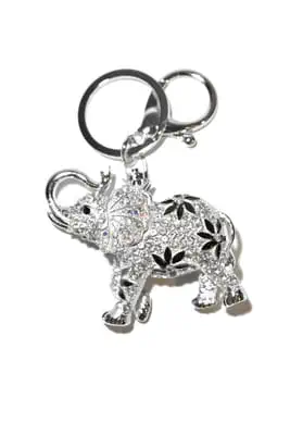 porte-cle éléphant multicolore P4EE6 