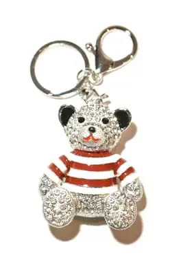porte-cle ourson multicolore