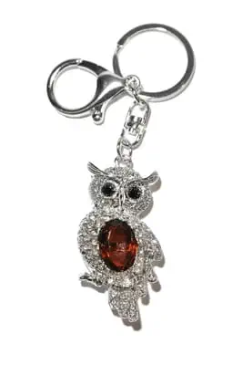porte-cle hibou chouette multicolore
