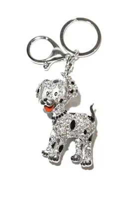 porte-cle chien multicolore