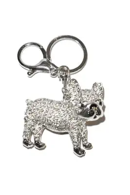 porte-cle chien multicolore