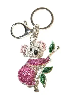 porte-cle koala multicolore