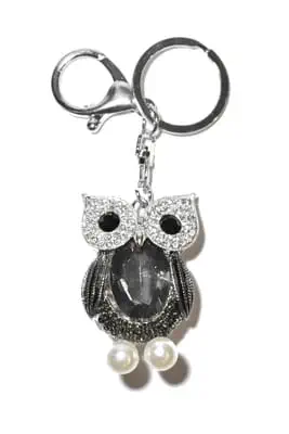 porte-cle hibou chouette multicolore