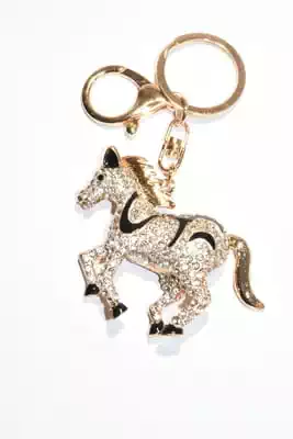 porte-cle cheval multicolore