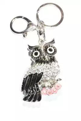 porte-cle hibou chouette multicolore