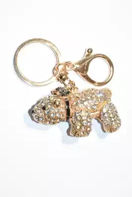 porte-cle ours multicolore