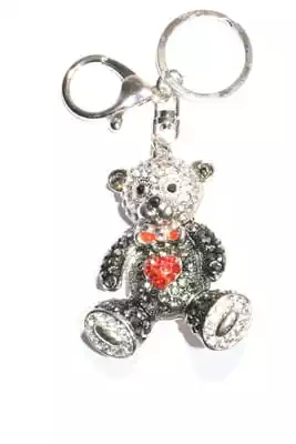 porte-cle ours multicolore