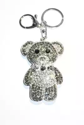 porte-cle ours multicolore