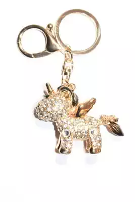 porte-cle licorne multicolore