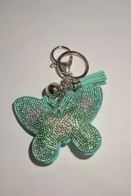 pompon papillon multicolore