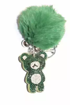 pompon ourson multicolore