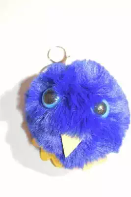 pompon hibou chouette multicolore
