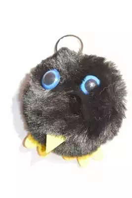 pompon hibou chouette multicolore
