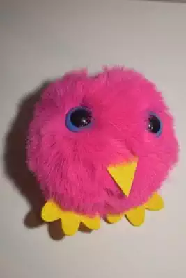 pompon hibou chouette multicolore