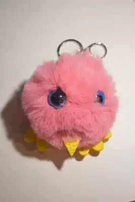 pompon hibou chouette multicolore