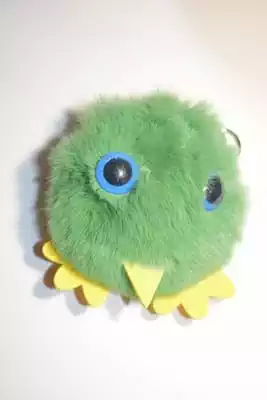 pompon hibou chouette multicolore