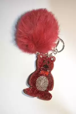 pompon ourson multicolore