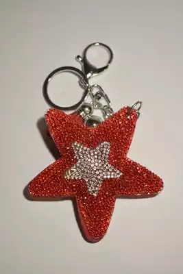 pompon étoile multicolore