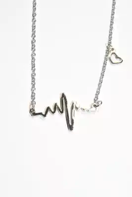 Pendentif onde de coeur Argent