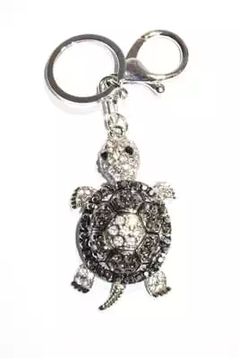 porte-cle tortue multicolore